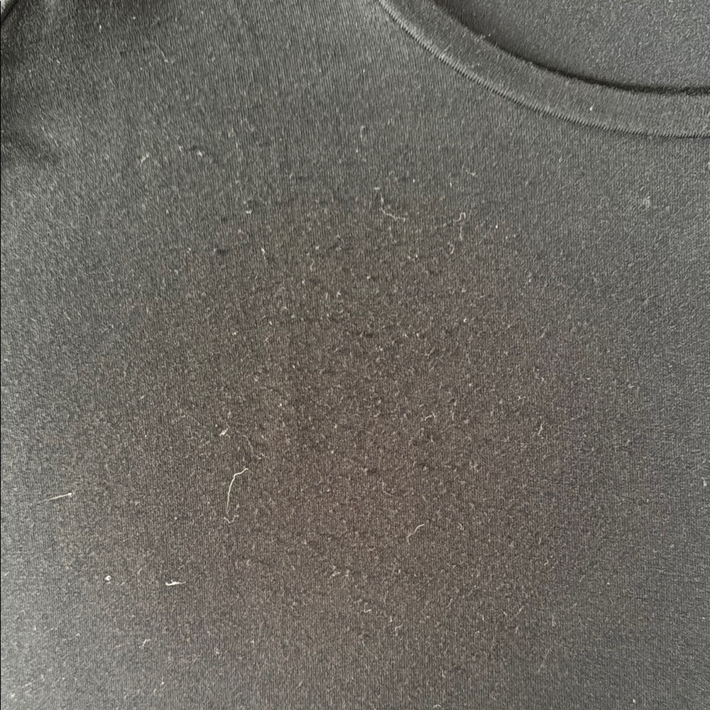 Calvin Klein Black Liquid Jersey Sleeveless Tank Top - Picture 3 of 3